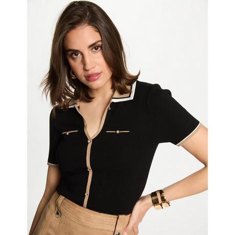 MORGAN Kurzarm Polo Shirt  
