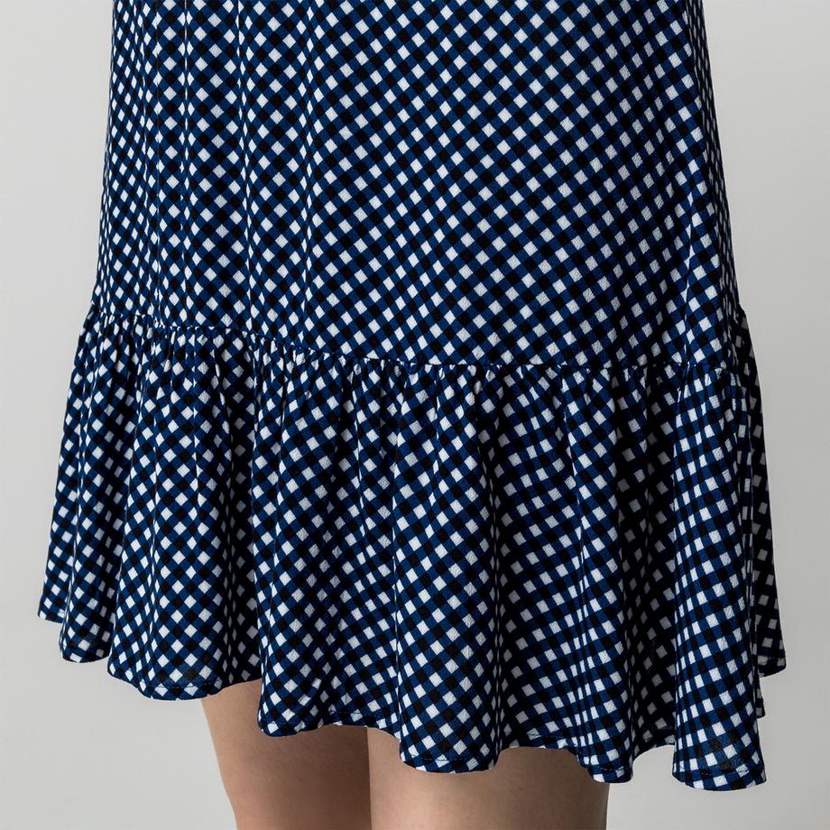 Manor Woman Minigonna a trapezio con motivo a quadri Vichy  