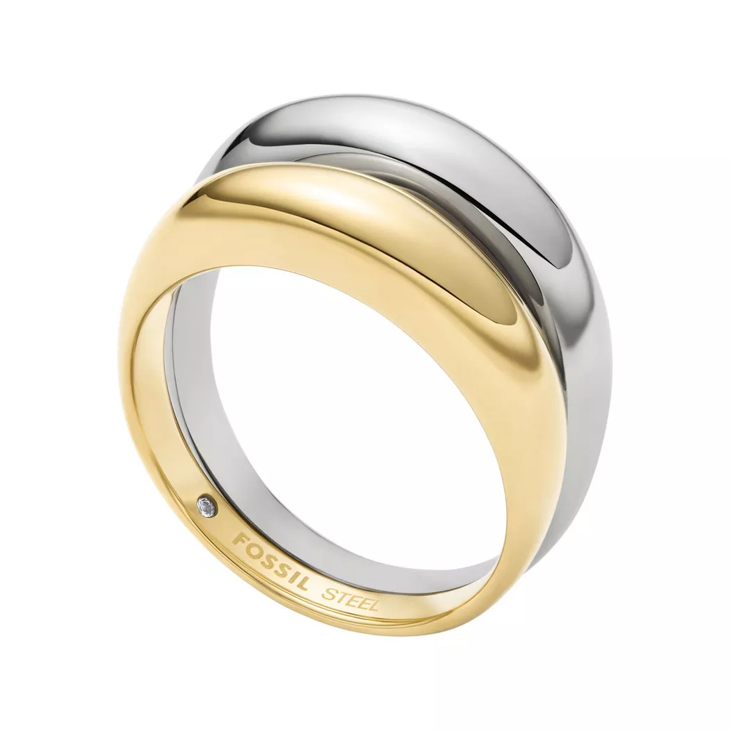 Fossil - Ring, Ellis, 56, Zweifarbig