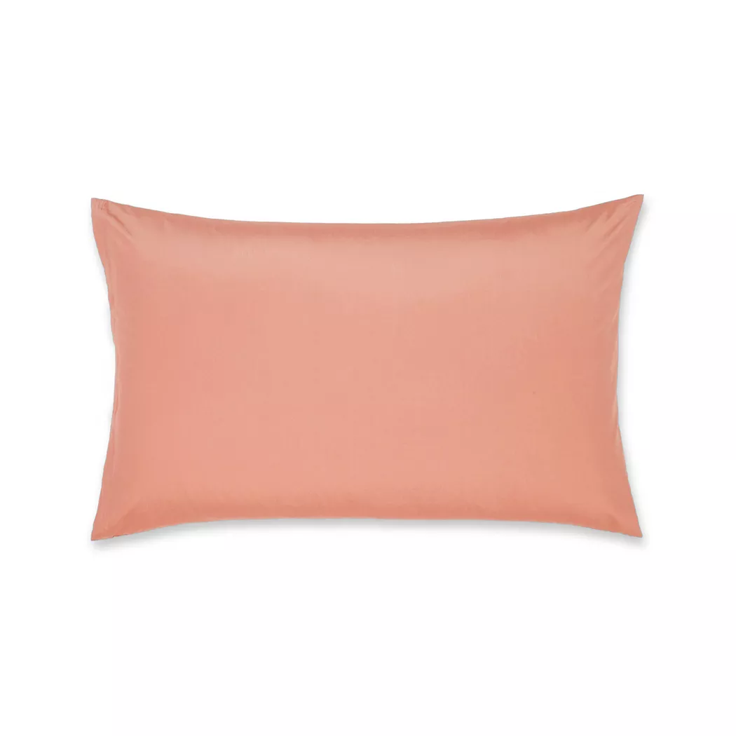 Manor - Kissenbezug, Sateen Luxe Kissenbezug, 50 x 90 cm, Terracotta