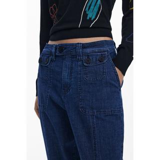 Desigual Jeans dritto floreale  