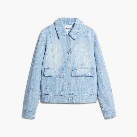 Desigual Giacca di jeans Washed Look  