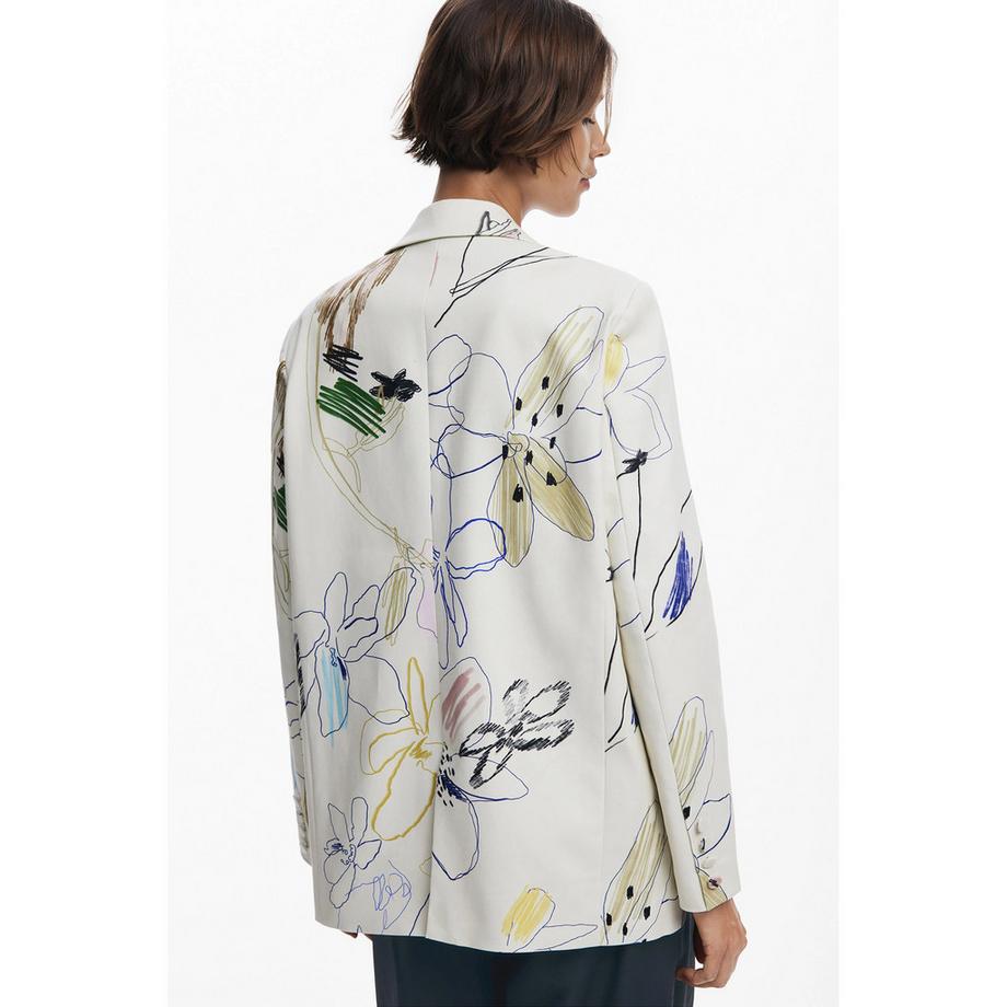 Desigual Blazer avec imprimé Arty  