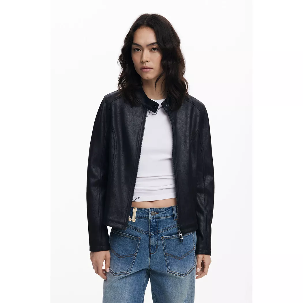 Desigual Veste col mao BLACK XXL female 2