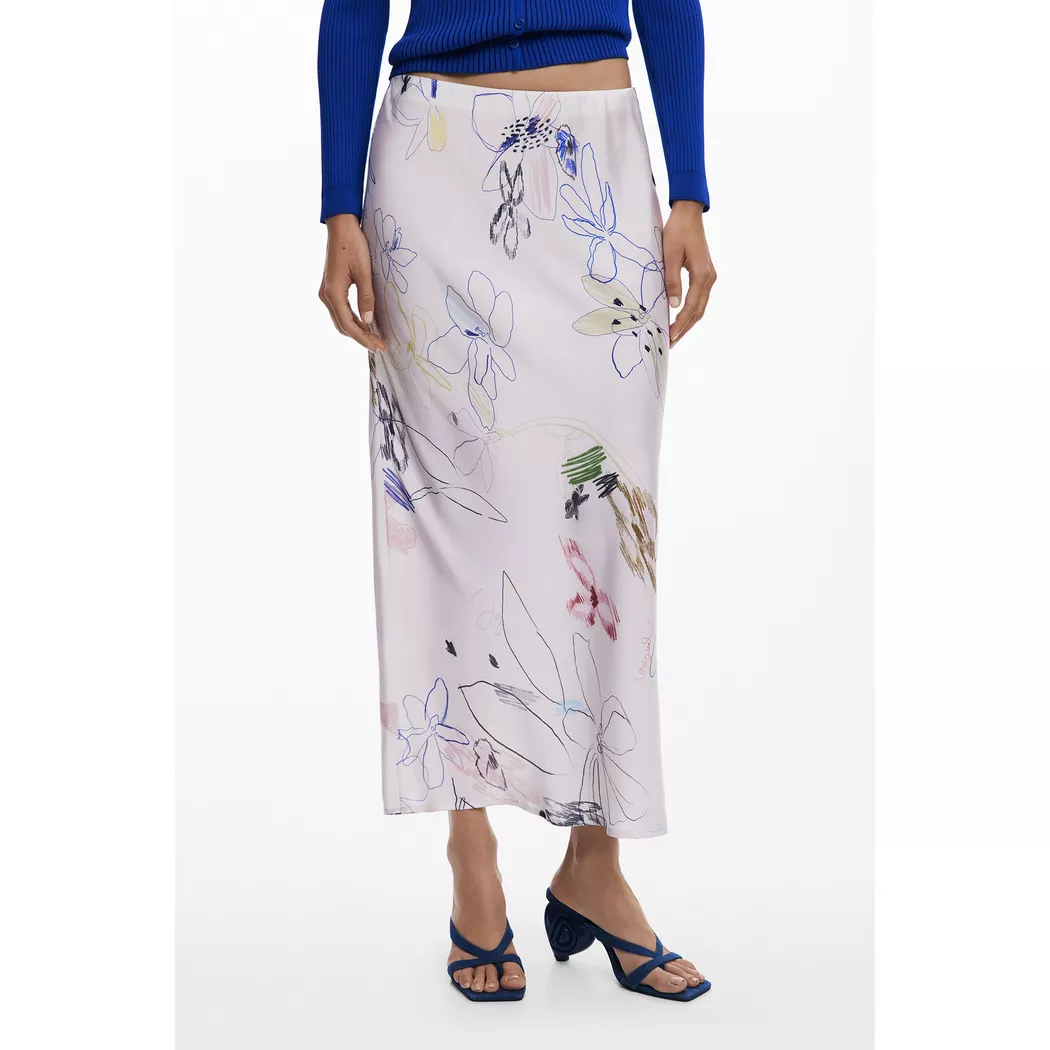 Desigual Jupe mini WHITE L female