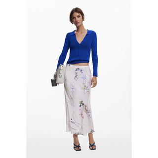 Desigual Blumenmuster Midirock  