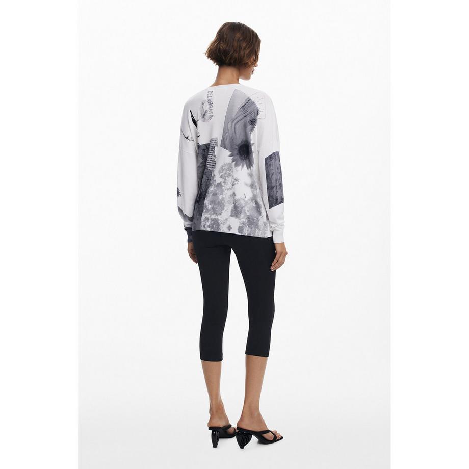 Desigual Langarm Rundhals Strickpullover  