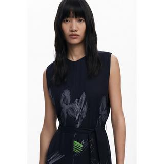 Desigual Ärmelloser bedruckter Palazzo Jumpsuit  