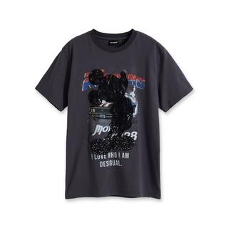 Desigual Mickey Mouse T-shirt à Paillettes  