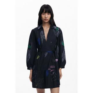 Desigual Robe Chemise Courte Imprimée  