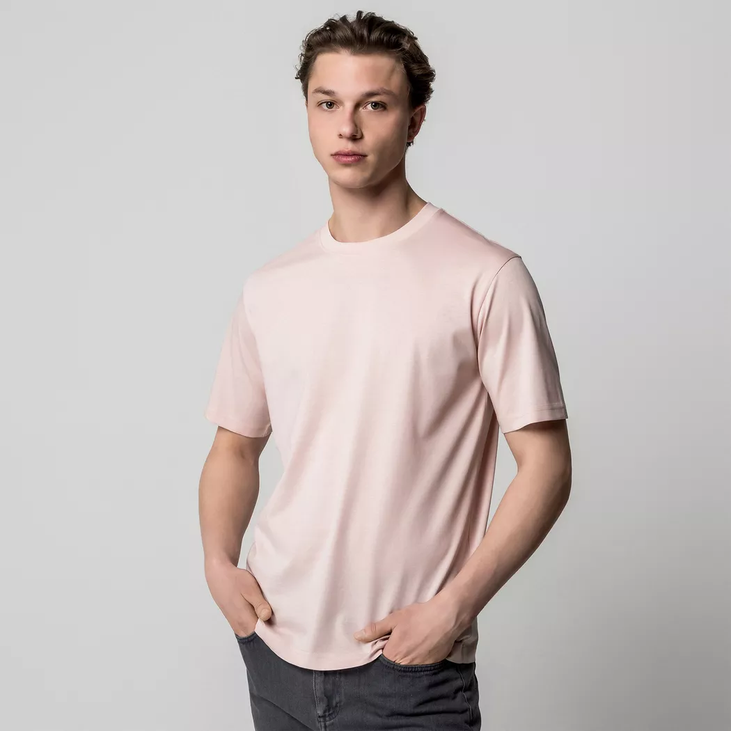 Manor Man - T-Shirt, für Herren, Altrosa, Größe S