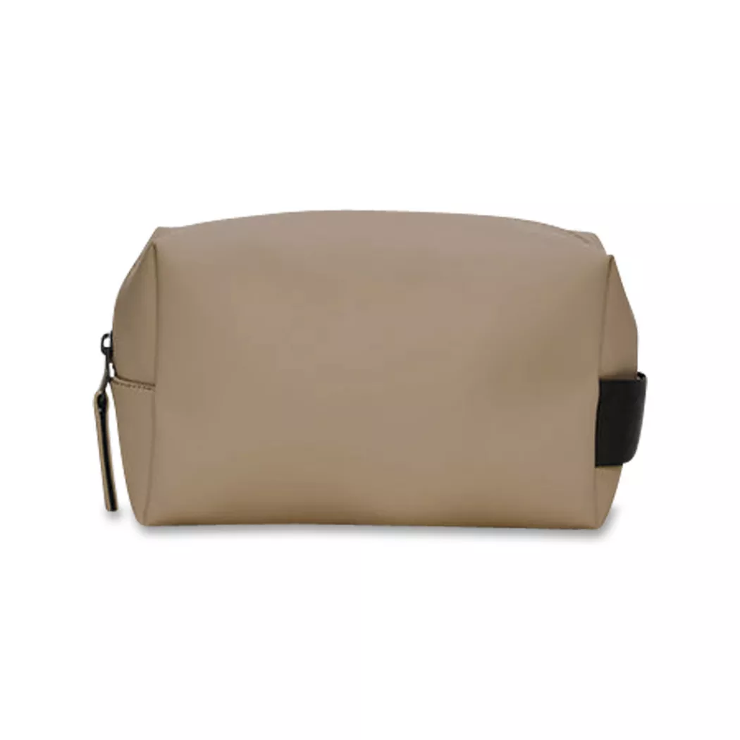 Rains unisex. 15580 Trousse de toilette Wash Small beige (OSFA), Casuel, Polyester