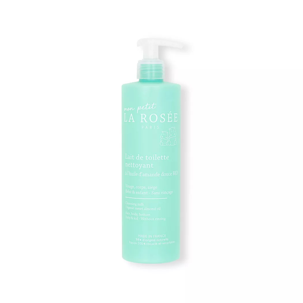 La Rosée Mon Petit Lait de Toilette Nettoyant 400 ml - Flacon-Pompe 400 ml