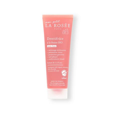 La Rosée  Mon Petit La Rosée Dentifrice A La Fraise Bio 