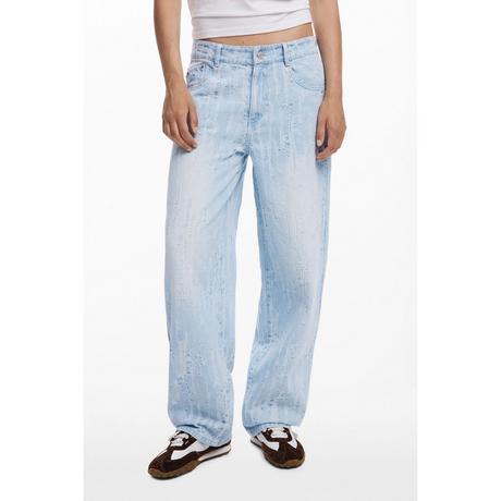 Desigual Baggy Fit Jeans  