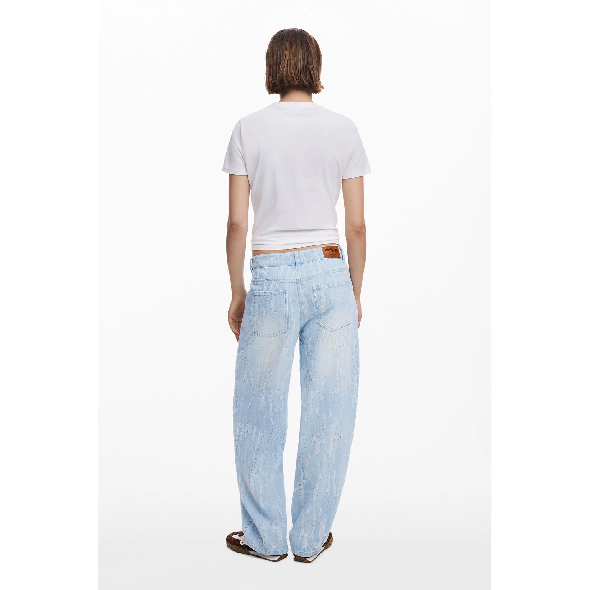 Desigual Baggy Fit Jeans  