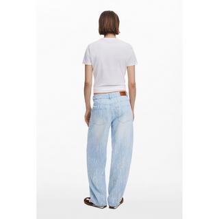 Desigual Baggy Fit Jeans  