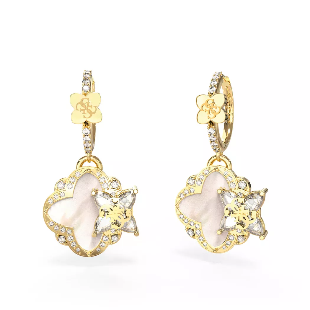 Guess - Ohrringe, Wild Flower, One Size, Gold