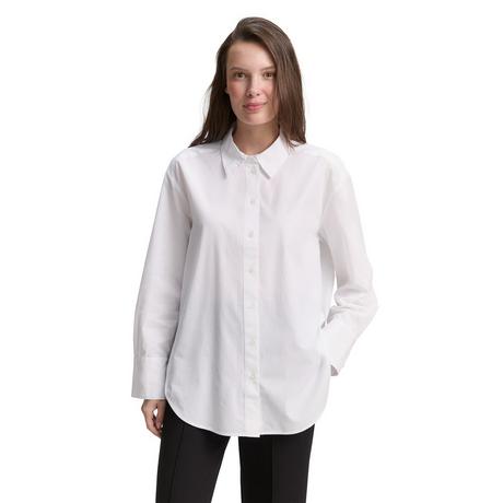 TOM TAILOR Popeline Loose Fit Bluse  