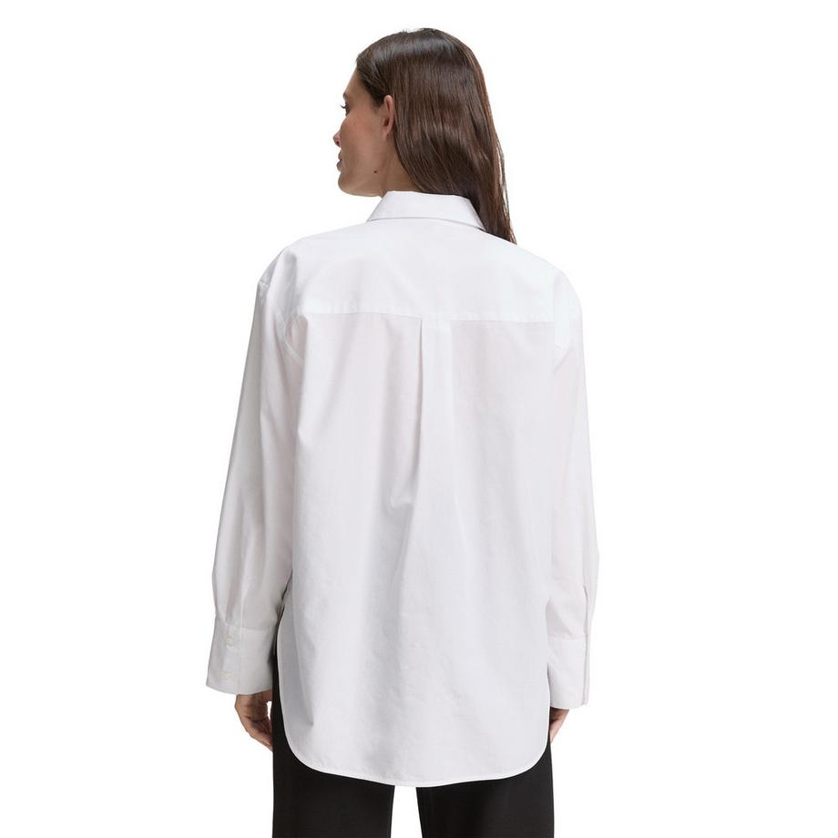 TOM TAILOR Popeline Loose Fit Bluse  