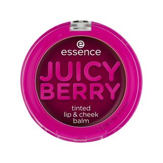 essence  JUICY BERRY tinted lip & cheek balm 