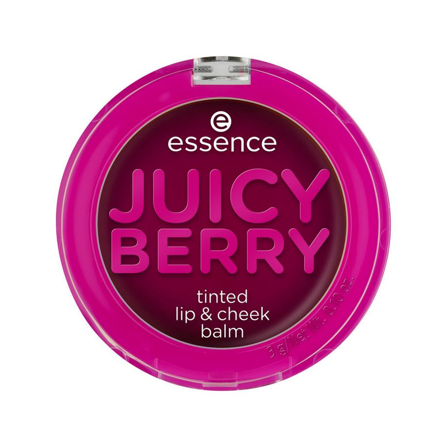 essence  JUICY BERRY tinted lip & cheek balm 