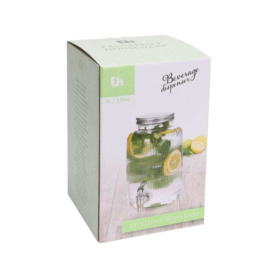Excellent Houseware Distributeur à boisson Drink 