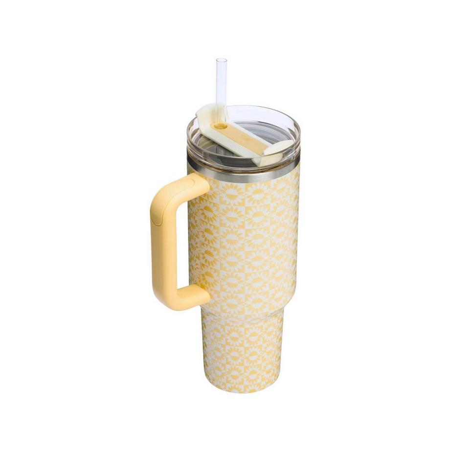 Stanley 1913 Isolierbecher Quencher FlowState™ Butter Sunflower 