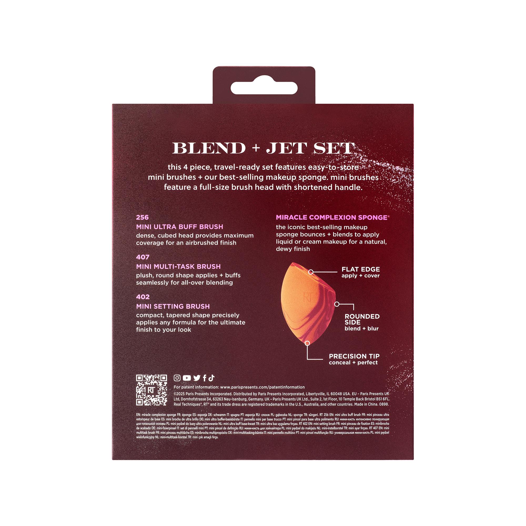 REAL TECHNIQUES  BLEND + JET SET 