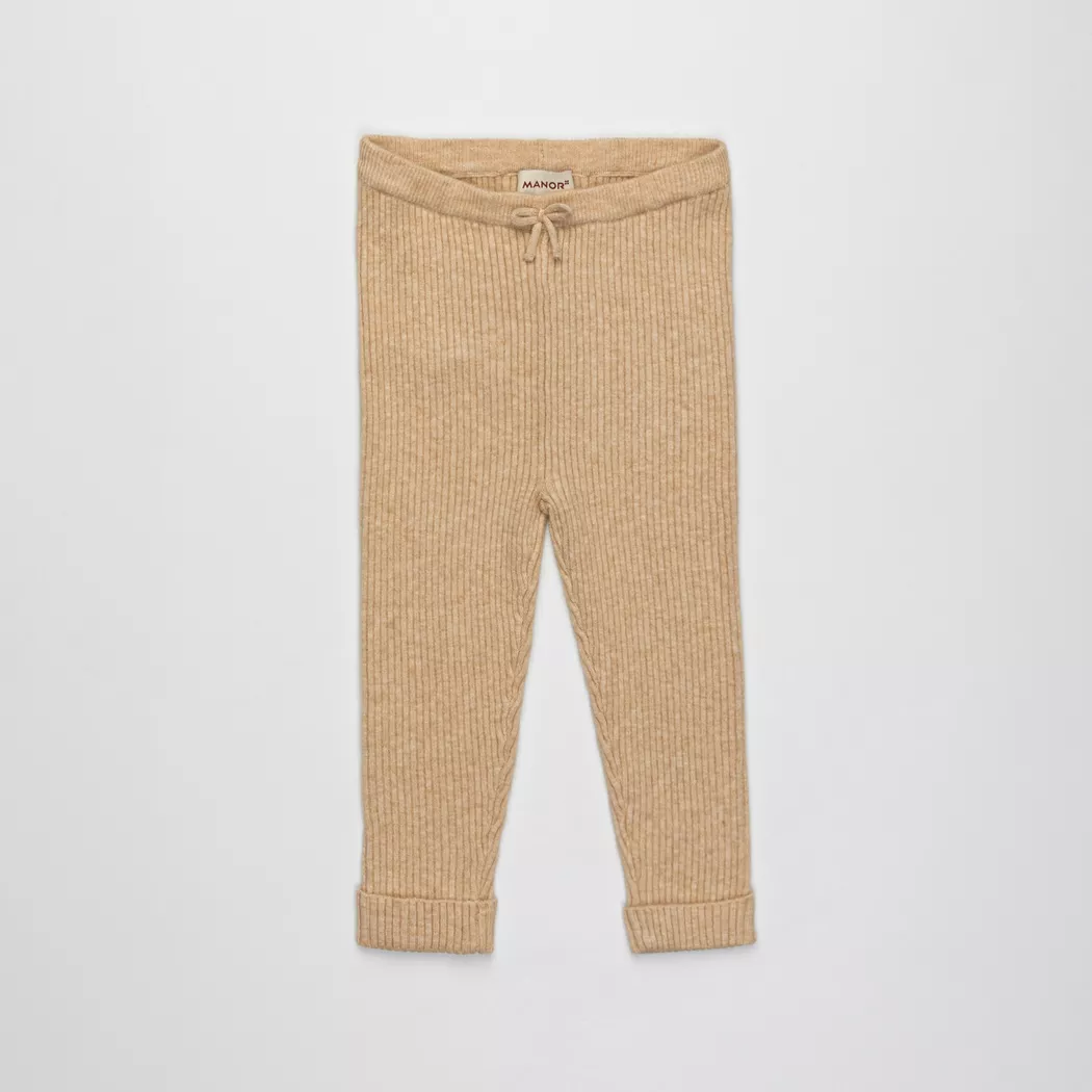 Manor Baby - Leggings, 92, Offwhite