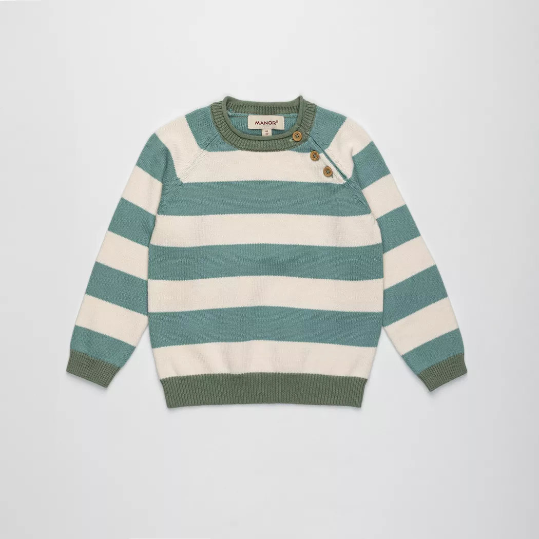 Manor Baby - Pullover, 98, Jade