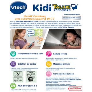 vtech  Kidi Talkie Explorer, francese 