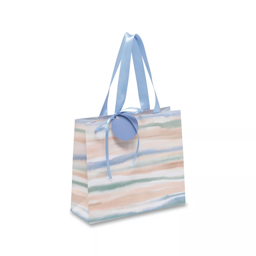 Manor - Geschenktasche, 19X8X22CM, Hellblau