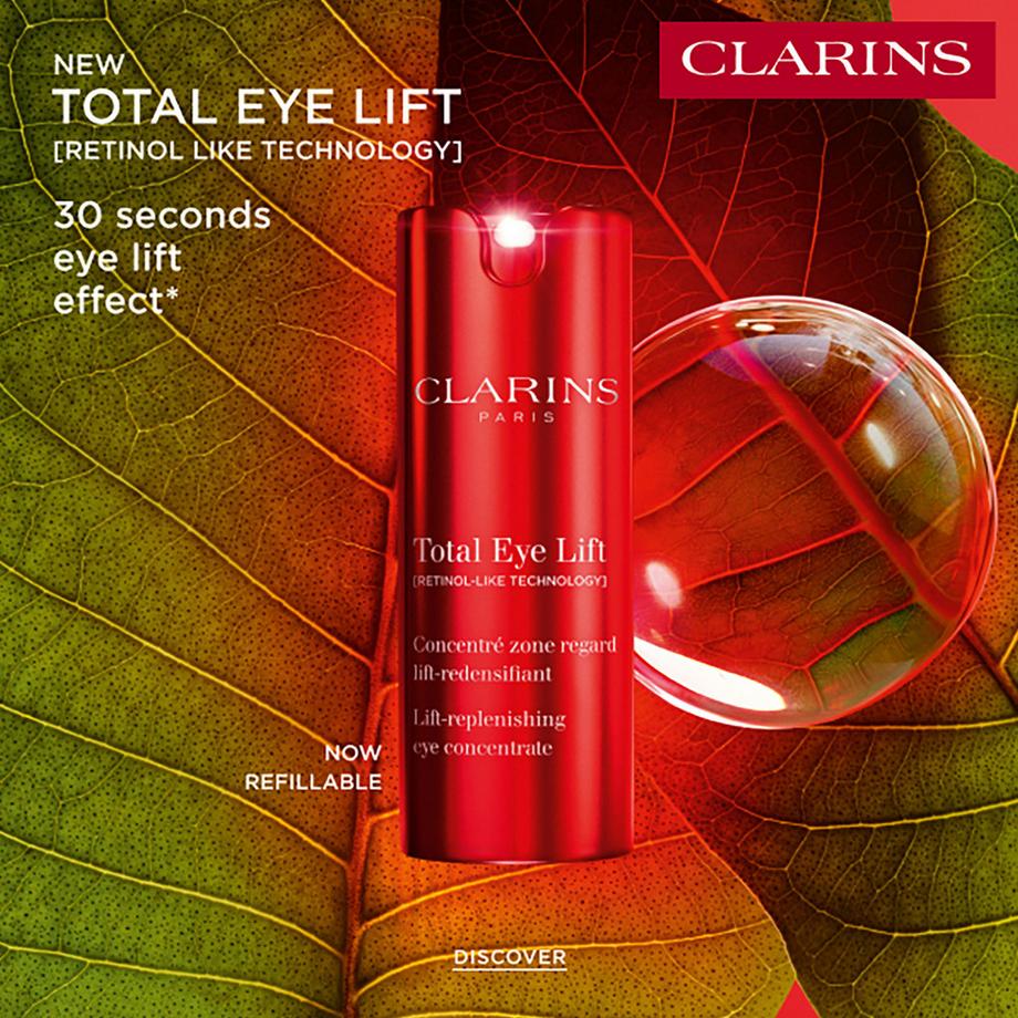 CLARINS  Total Eye Lift Recharge Concentré Zone Regard Lift-Redensifiant 