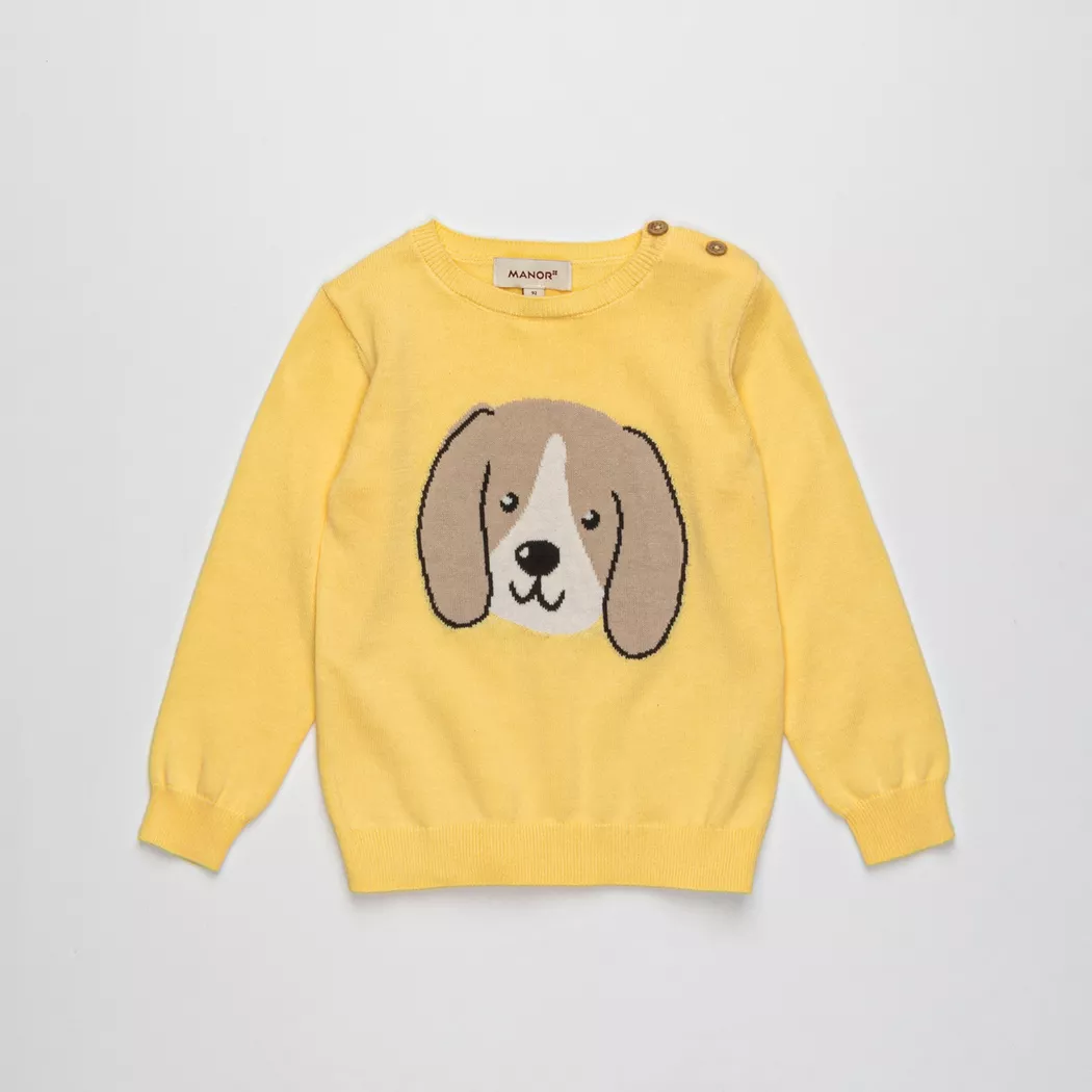 Manor Baby - Sweatshirt, 68, Gelb