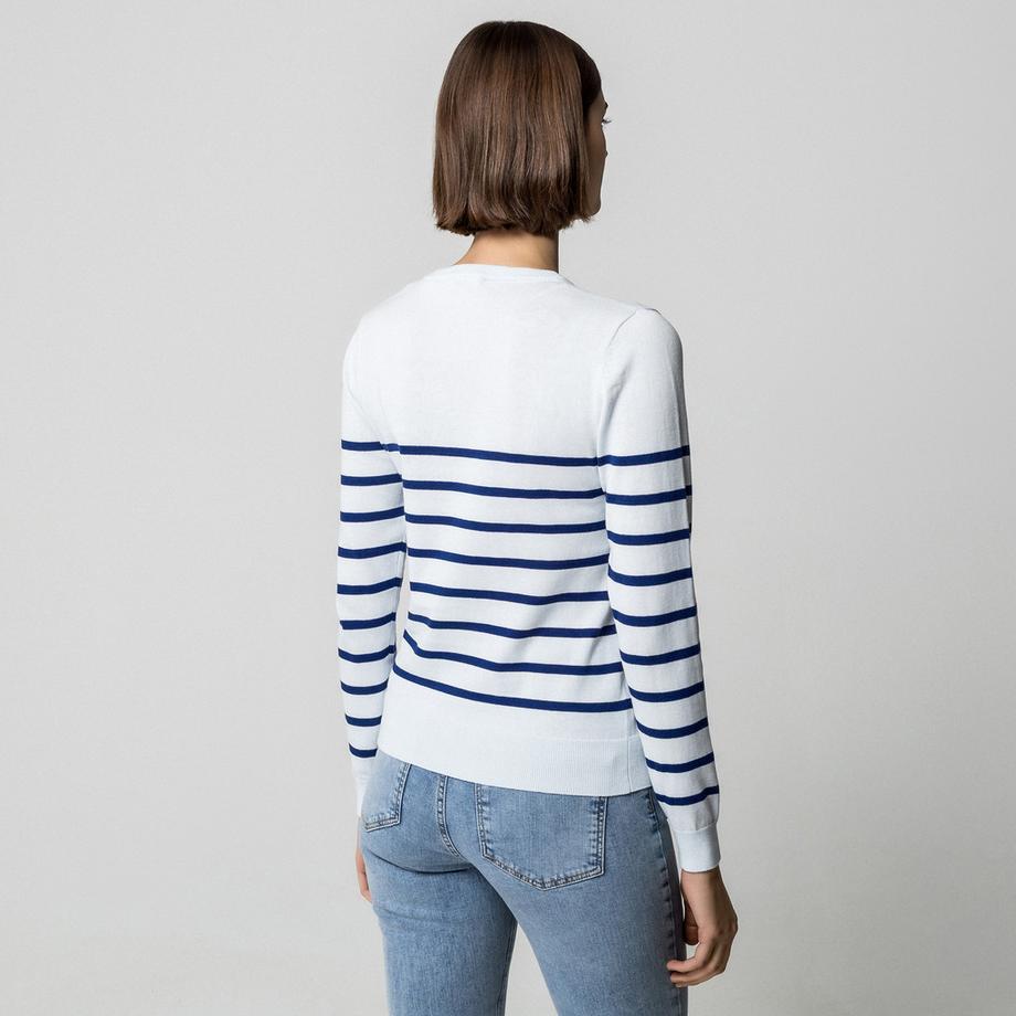 Manor Woman Maglione Rigato Regular Fit  