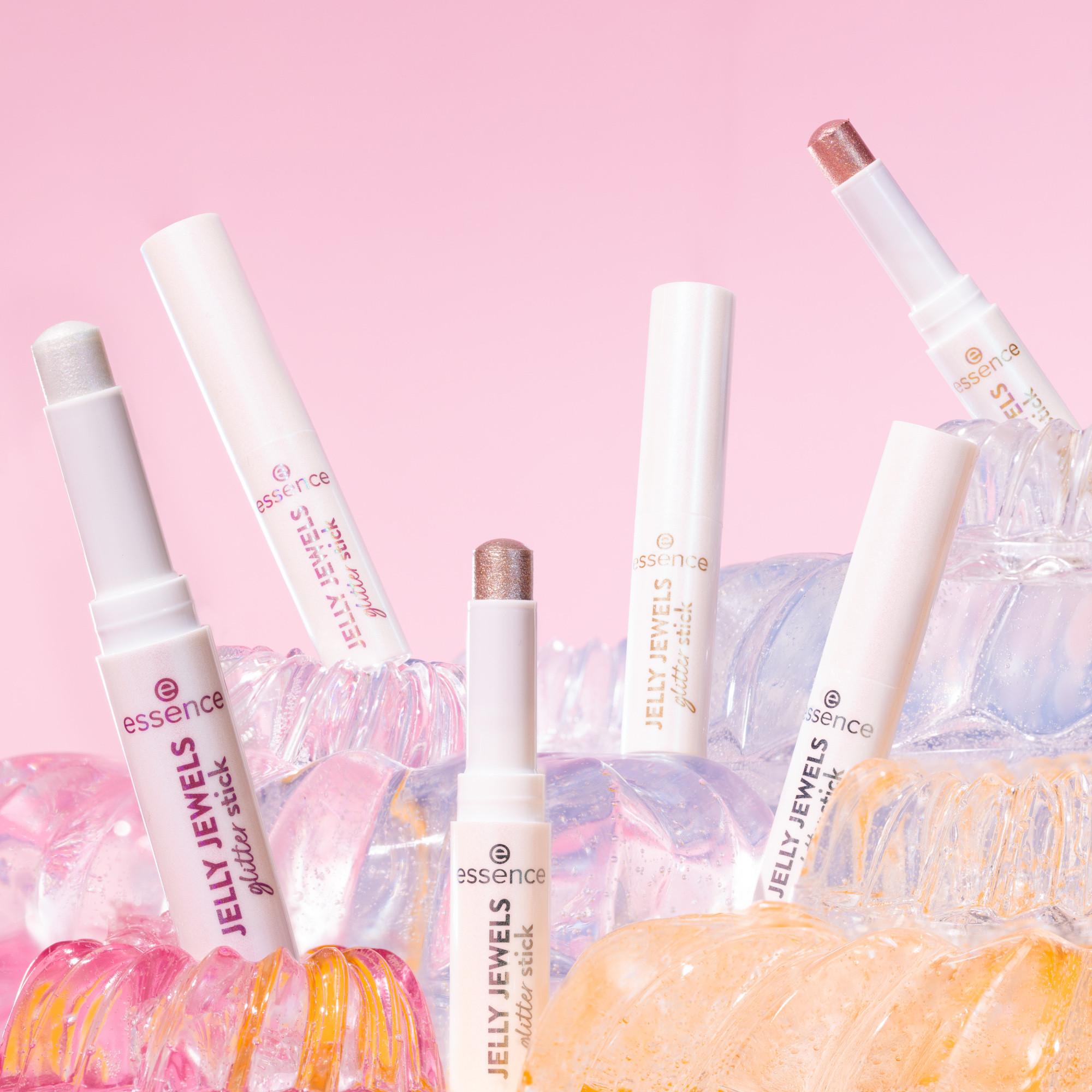 essence  JELLY JEWELS glitter stick 