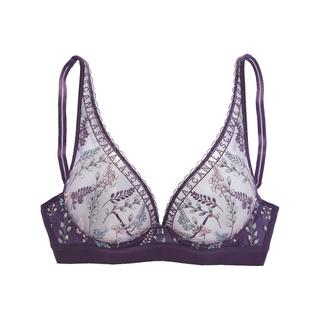 LASCANA Blumenmuster High Apex Bügel BH  