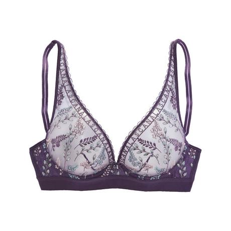 LASCANA Blumenmuster High Apex Bügel BH  