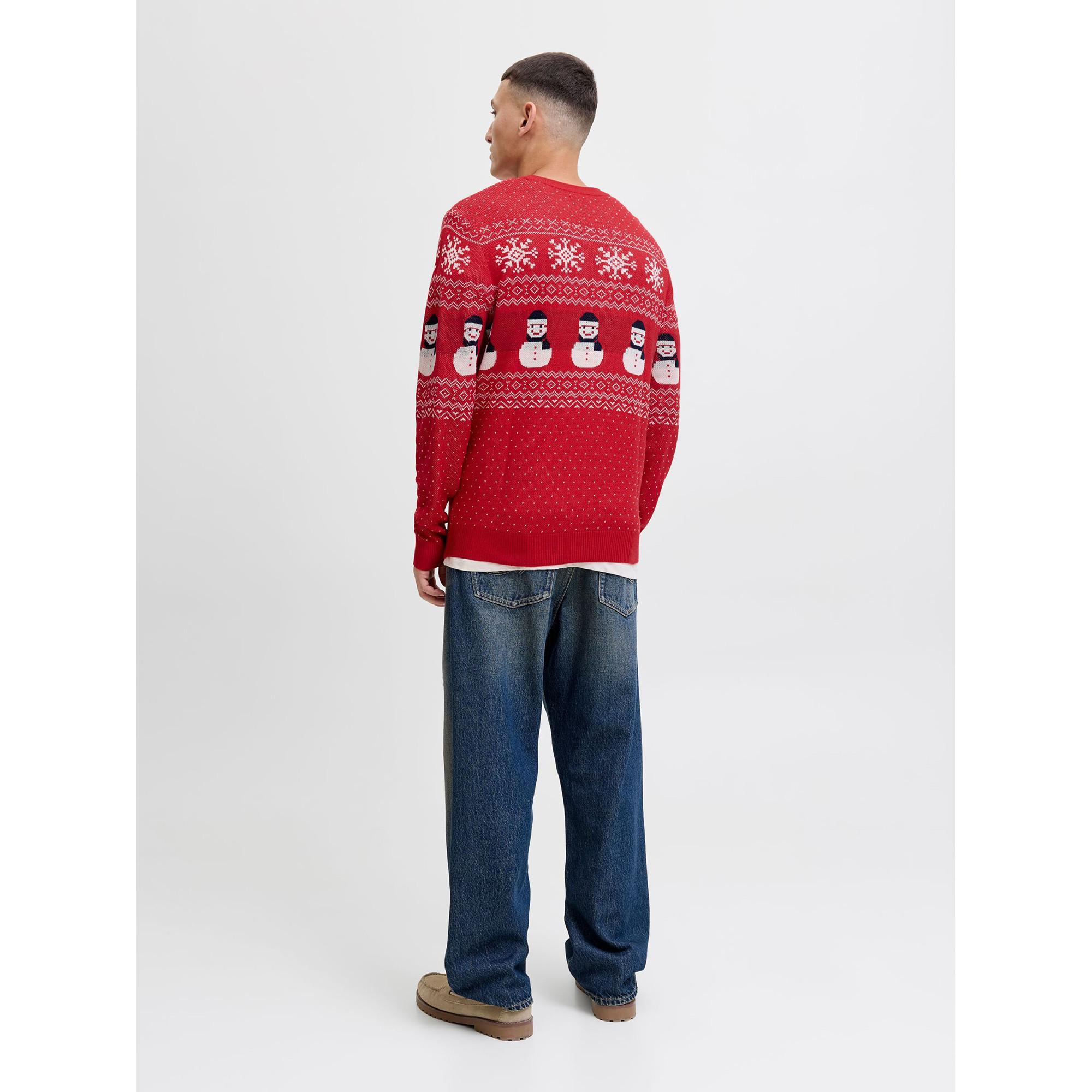 JACK & JONES Maglione Motivo Natalizio  