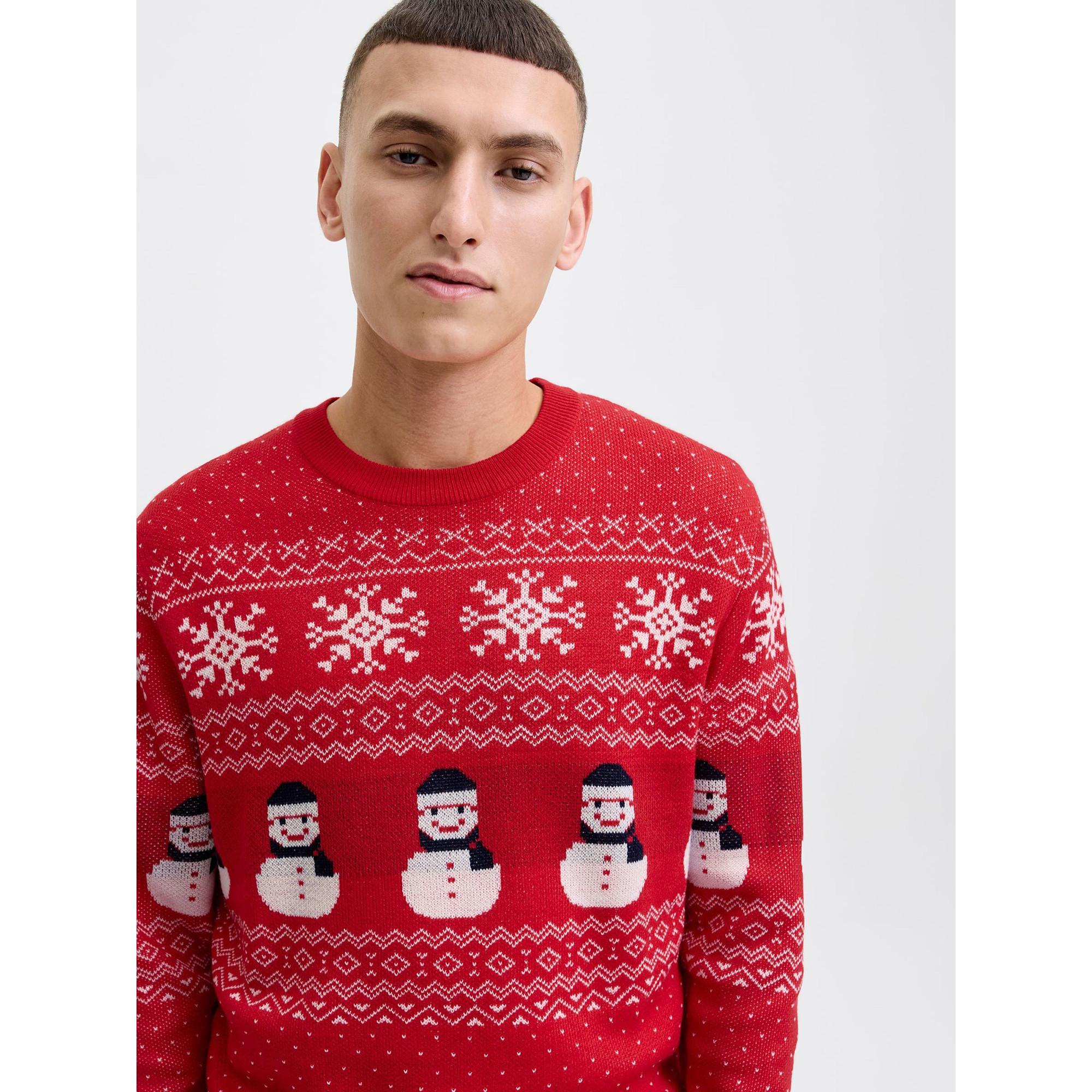 JACK & JONES Maglione Motivo Natalizio  