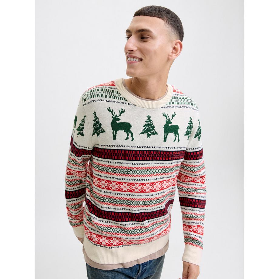 JACK & JONES Pull de Noël à motif  