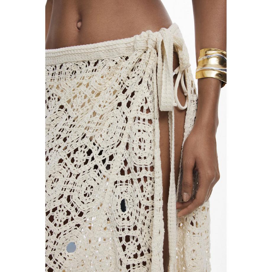 Desigual Jupe Foulard Crochet  