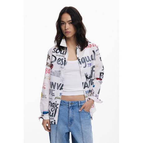 Desigual Chemise manches longues avec imprimé all-over  