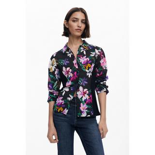 Desigual Bluse mit Blumenmuster Langarm  