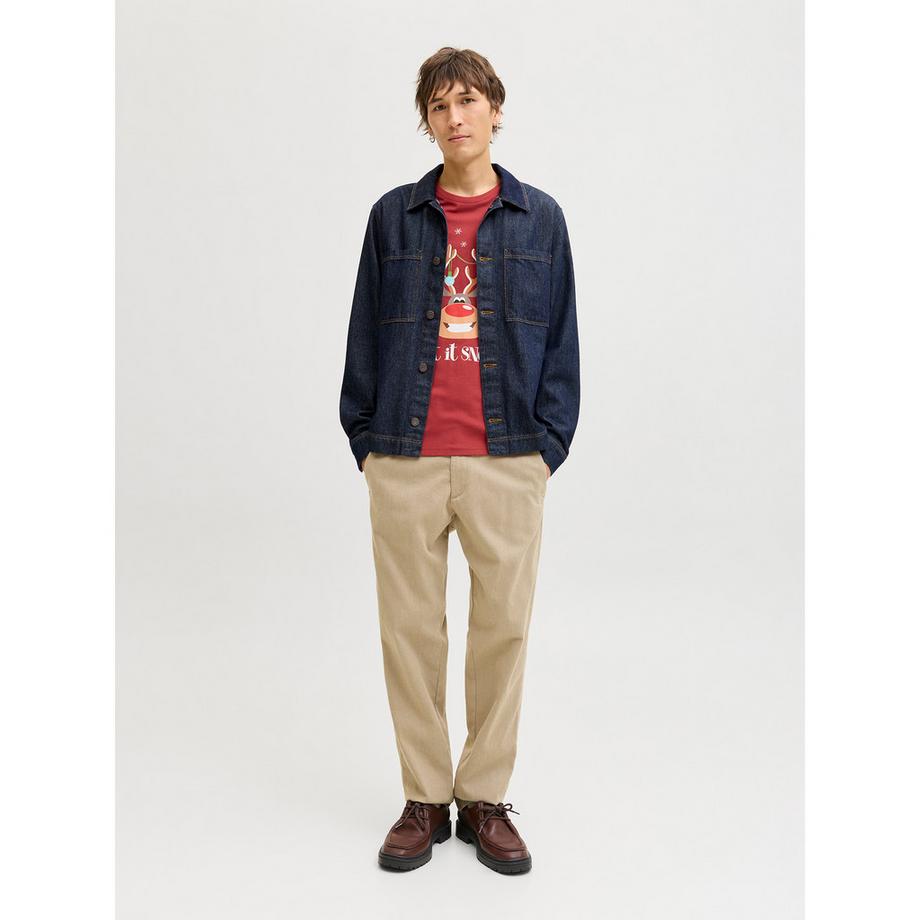 JACK & JONES T-shirt imprimé graphique Merry Christmas  