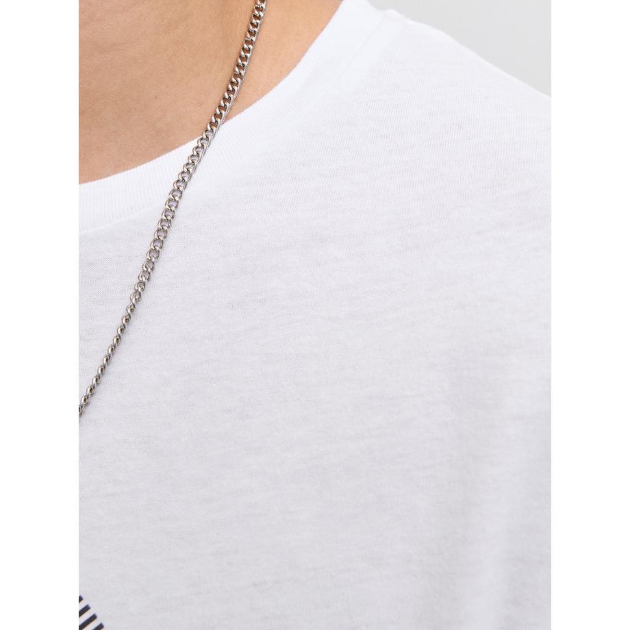 JACK & JONES Regular Fit T-Shirt mit Print-Motiv  