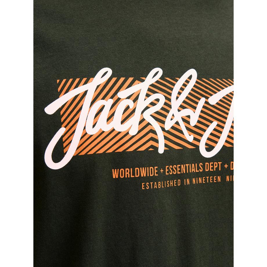 JACK & JONES T-shirt Regular Fit avec motif imprimé  