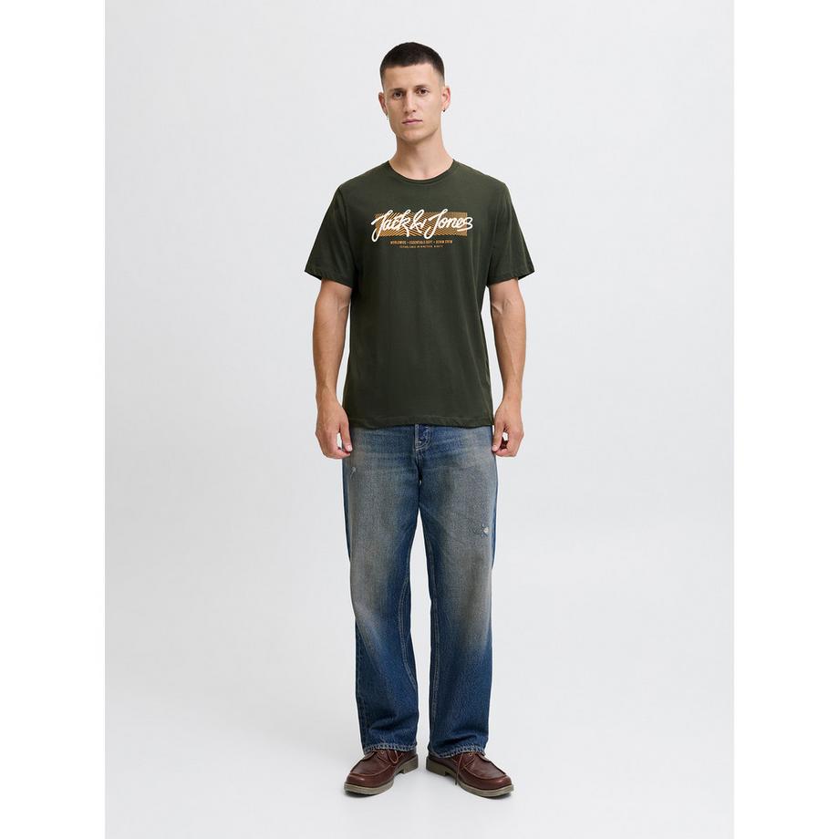 JACK & JONES T-shirt Regular Fit avec motif imprimé  