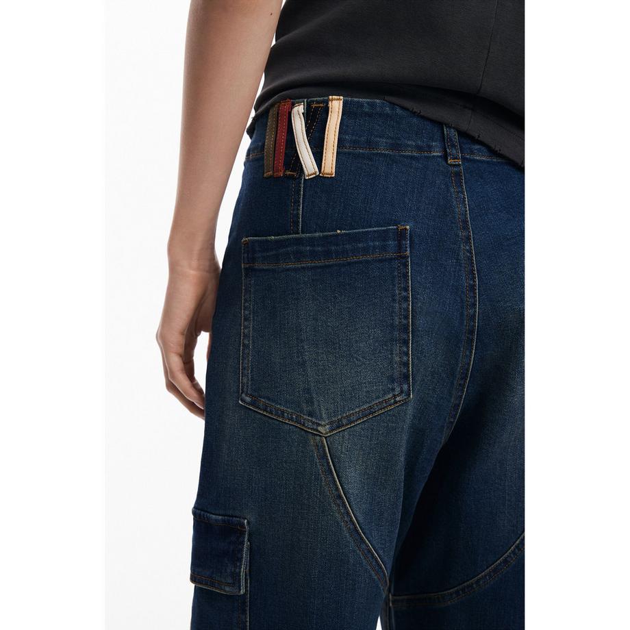 Desigual Jean Baggy Cargo  